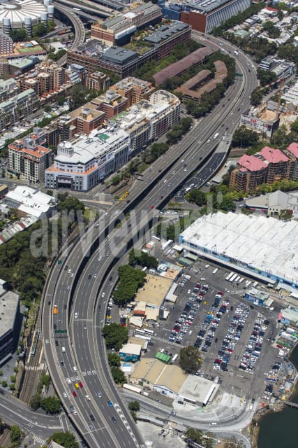 Aerial Image of Sydney Fish Markets