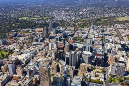 Aerial Image of ADELAIDE CBD