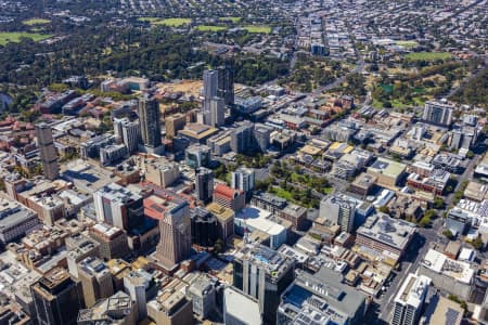 Aerial Image of ADELAIDE CBD