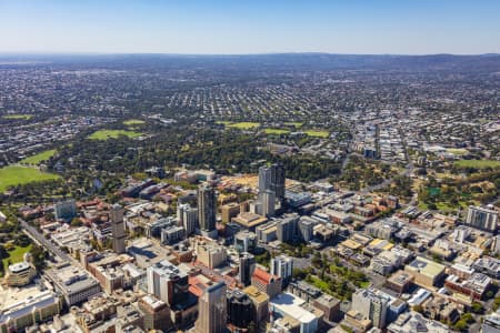 Aerial Image of ADELAIDE CBD