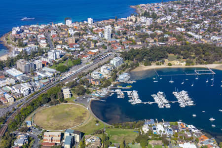 Aerial Image of CRONULLA WHARF
