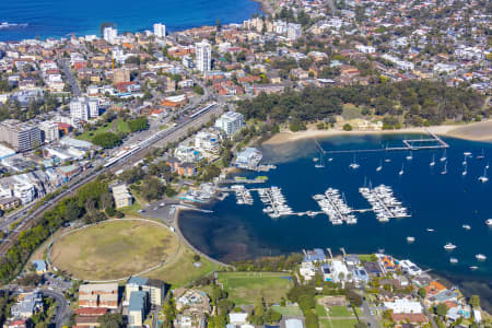 Aerial Image of CRONULLA WHARF