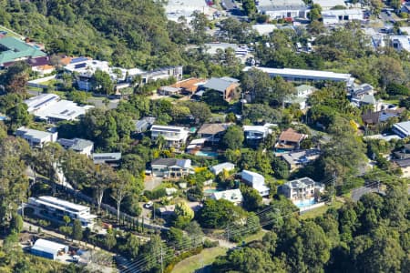Aerial Image of BURLEIGH HEADS