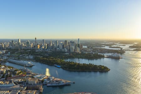 Aerial Image of SYDNEY DUSK