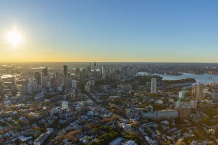 Aerial Image of DARLINGHURST DUSK