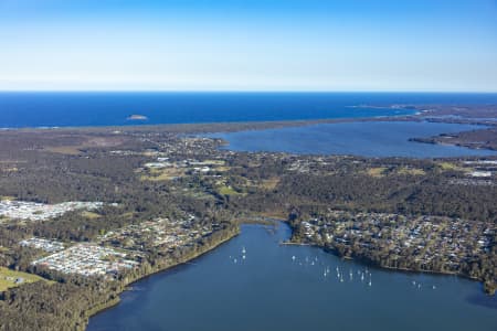 Aerial Image of CHAIN VALLEY BAY