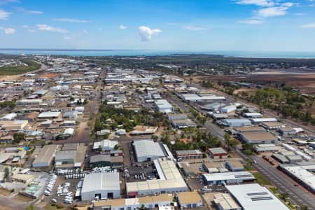 Aerial Image of WINNELLIE INDUSTRIAL DARWIN