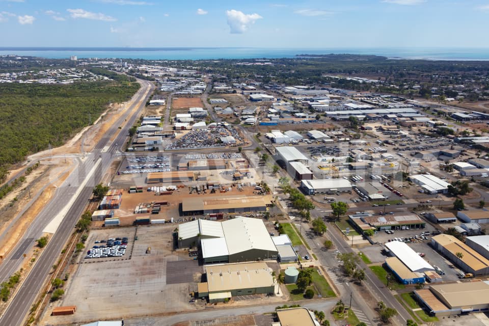Aerial Image of Winnellie Industrial Darwin