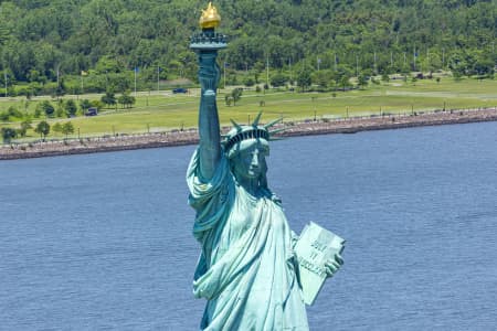 Aerial Image of STATUE OF LIBERTY NATIONAL MONUMENT