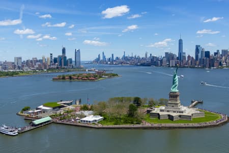 Aerial Image of STATUE OF LIBERTY NATIONAL MONUMENT
