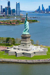 Aerial Image of STATUE OF LIBERTY NATIONAL MONUMENT