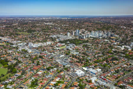 Aerial Image of CONCORD AND BURWOOD