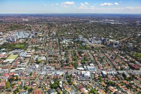 Aerial Image of CONCORD AND BURWOOD