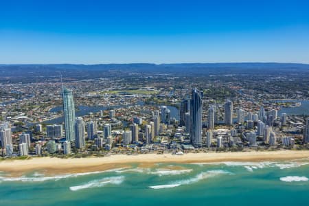 Aerial Image of SURFERS PARADISE, GOLD COAST SERIES