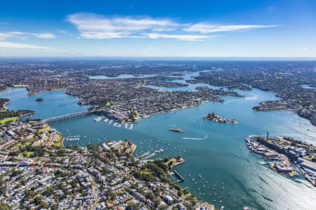 Aerial Image of BALMAIN