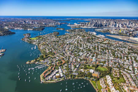 Aerial Image of BALMAIN