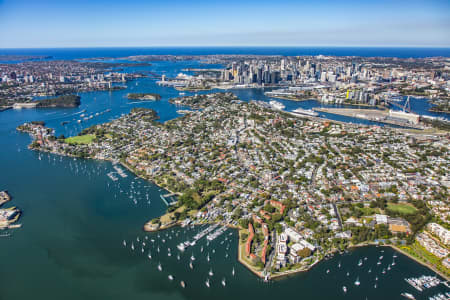 Aerial Image of BALMAIN