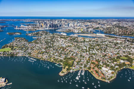 Aerial Image of BALMAIN