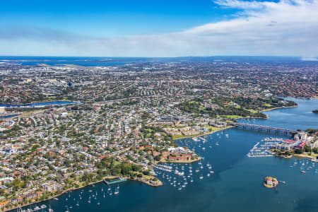 Aerial Image of BALMAIN
