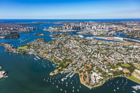 Aerial Image of BALMAIN