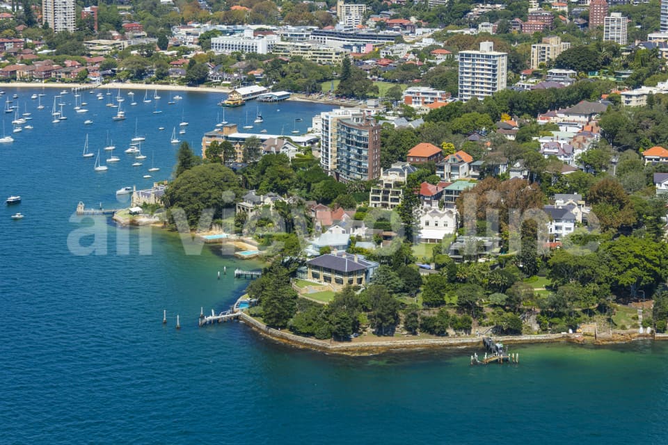 Aerial Image of Darling Point Homes
