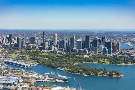 Aerial Image of GARDEN ISLAND