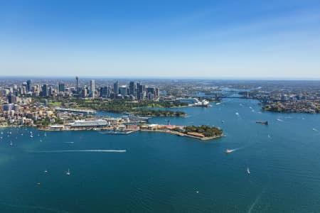 Aerial Image of GARDEN ISLAND