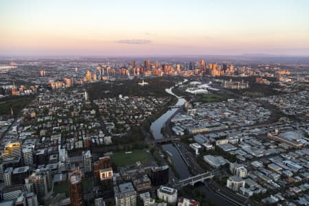 Aerial Image of DOVER STREET, CREMORNE