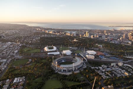 Aerial Image of OLYMPIC BOULEVARD, RICHMOND