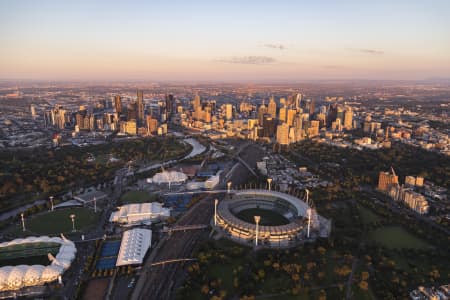 Aerial Image of OLYMPIC BOULEVARD, RICHMOND