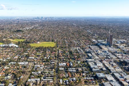 Aerial Image of STATION STREET, BOX HILL