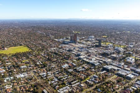Aerial Image of STATION STREET, BOX HILL