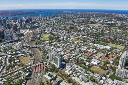 Aerial Image of REDFERN, SURRY HILLS AND DARLINGHURST