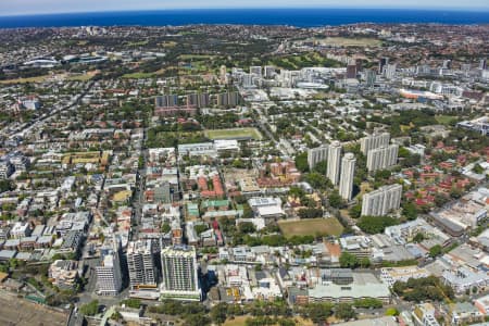 Aerial Image of REDFERN, SURRY HILLS AND DARLINGHURST