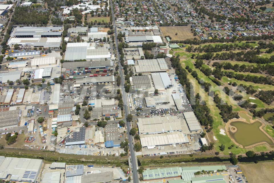 Aerial Image of Milperra Industrial