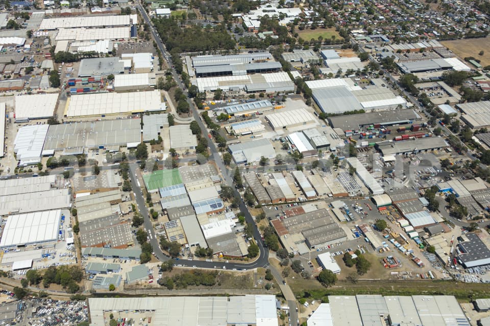 Aerial Image of Milperra Industrial