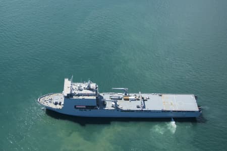 Aerial Image of SHIP IN SYDNEY HARBOUR
