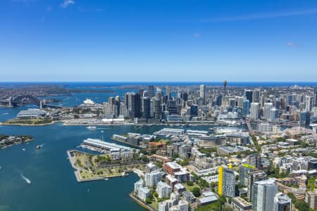 Aerial Image of PYRMONT TO BARANGAROO