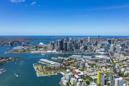 Aerial Image of PYRMONT TO BARANGAROO