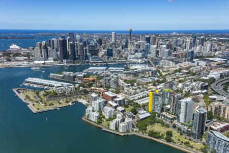 Aerial Image of PYRMONT TO BARANGAROO
