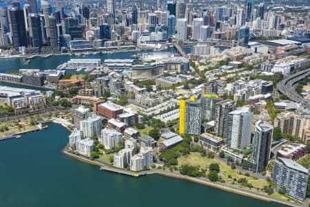 Aerial Image of PYRMONT TO BARANGAROO
