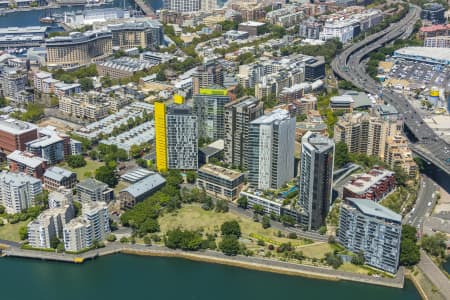 Aerial Image of PYRMONT TO BARANGAROO