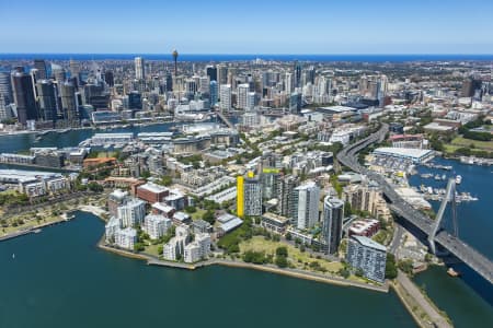 Aerial Image of PYRMONT TO BARANGAROO