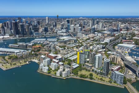 Aerial Image of PYRMONT TO BARANGAROO