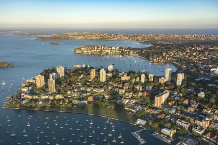 Aerial Image of DARLING POINT DUSK