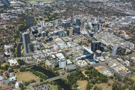 Aerial Image of PARRAMATTA CBD