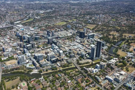 Aerial Image of PARRAMATTA CBD