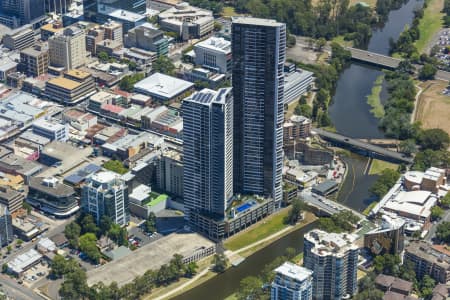 Aerial Image of PARRAMATTA CBD