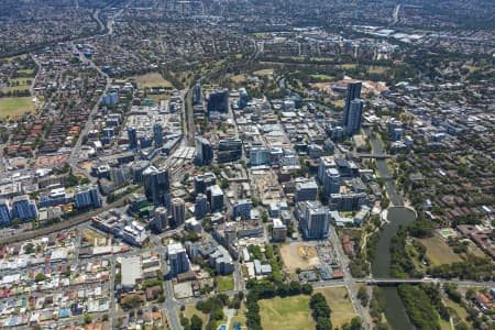 Aerial Image of PARRAMATTA CBD