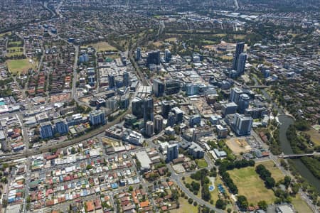 Aerial Image of PARRAMATTA CBD